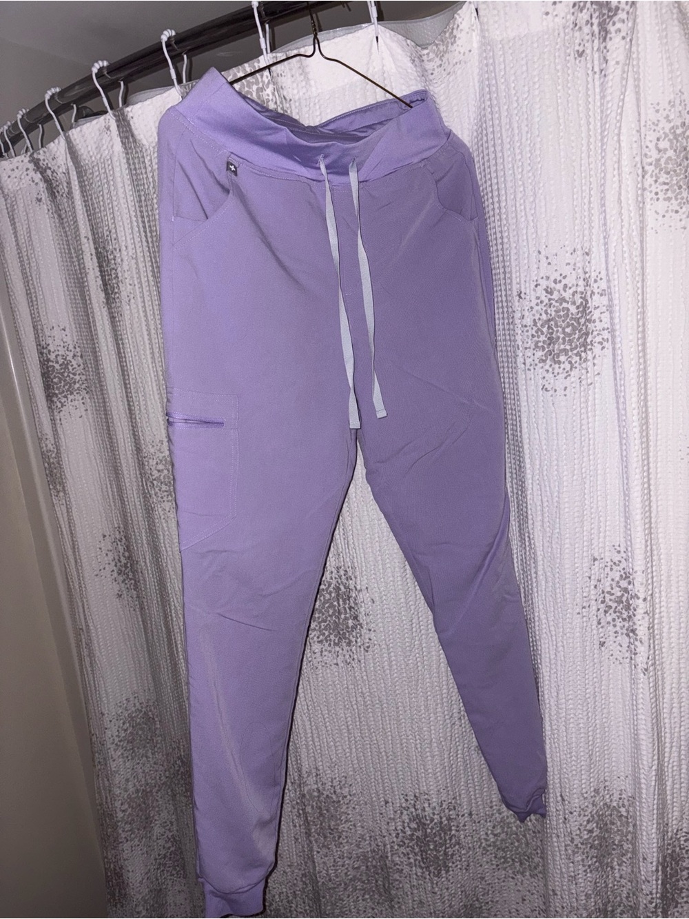 Figs Lavender High Waisted Joggers